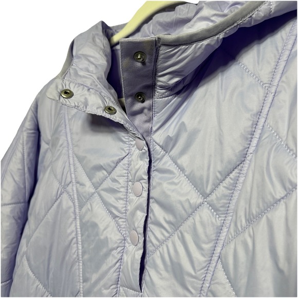American Eagle Quilted Puffer Jacket Lavender Women's Size Small Retail: $128 - Picture 4 of 13